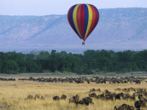 Hot air balloon safari Kenya